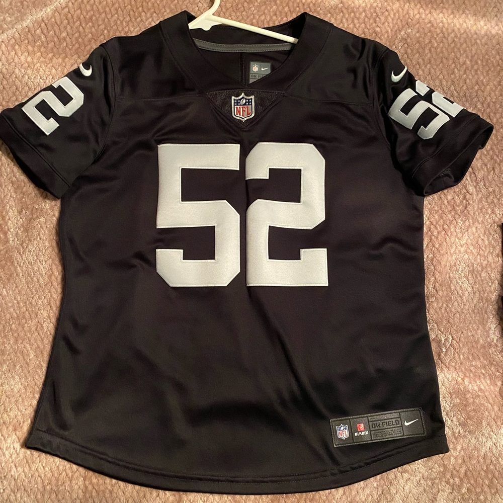 NFL Oakland Raiders Khalil Mack stitched jersey